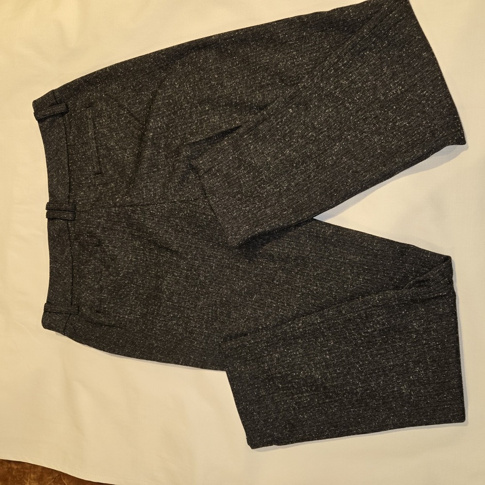 Focus 2000 Black Twill with White Flecks Dress Pants size 10 w/ Beltloops‎ - Picture 7 of 8
